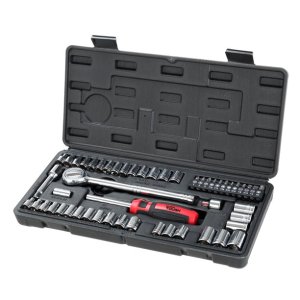 Hyper Tough 54 Piece1/4 inch and 3/8 inch Drive Socket Set