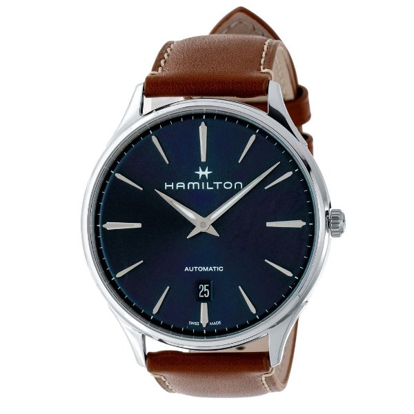 Jazzmaster Thinline Blue Dial Automatic Men's Watch H38525541