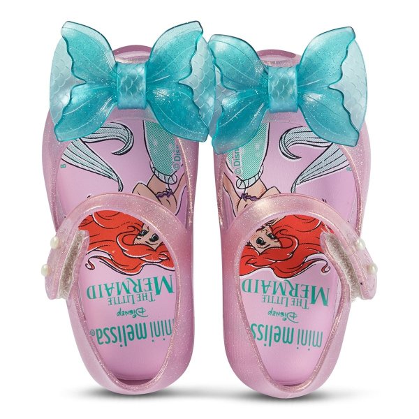 Purple Glitter Mini Disney Little Mermaid Ultragirl Shoes | AlexandAlexa