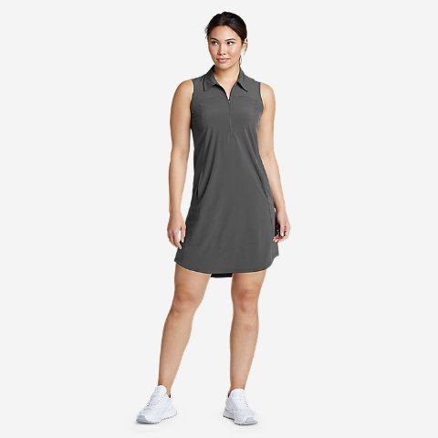 Eddie BauerDeparture Sleeveless Half-Zip Dress