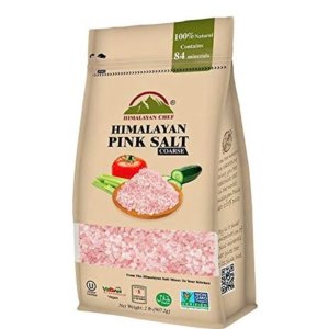 Himalayan Chef 100% Natural Pink Coarse Salt 2 lbs Bag
