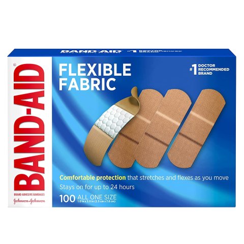 Band-Aid Brand Sterile Flexible Fabric Adhesive Bandage