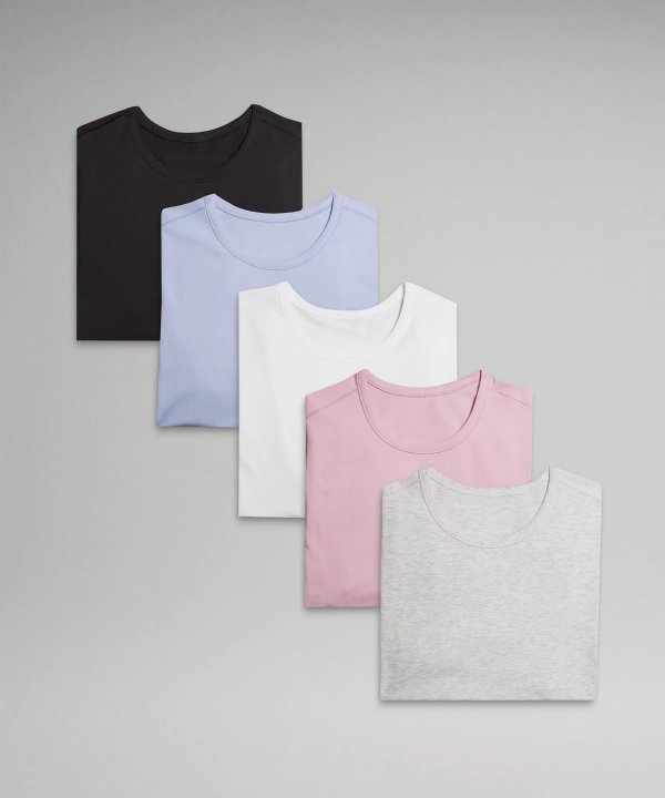 5 Year Basic T-Shirt *5 Pack Online Only | Men's Short Sleeve Shirts & Tee's | lululemon