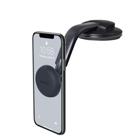 AUKEY HD-C49 Phone Holder for Car 360 Degree Rotation Dashboard Magnetic Car Phone Mount Compatible with iPhone 11 Pro Max/11/XS Max/XS/8/7, Samsung Galaxy S10+, Google Pixel 3 XL, and More-Black - Newegg.com