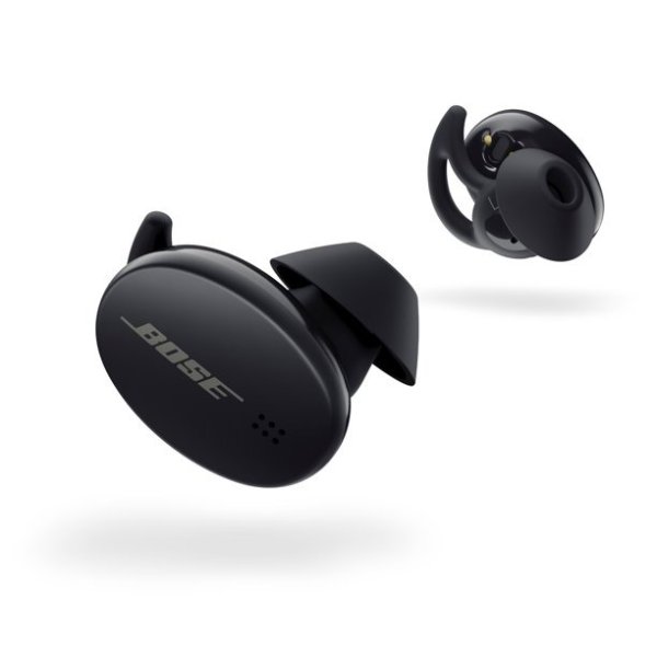 Sport Earbuds — True Wireless Bluetooth Headphones, Black