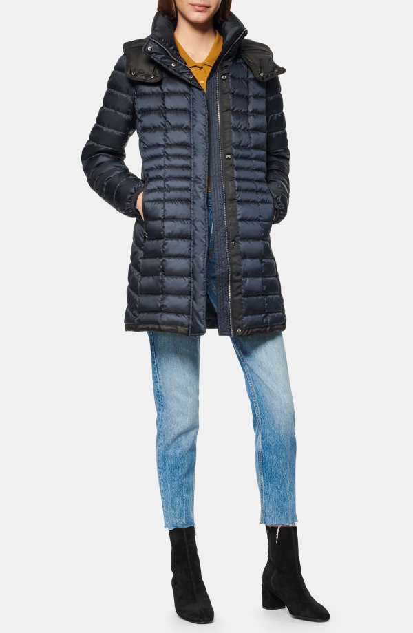 Quilted Packable Puffer Coat