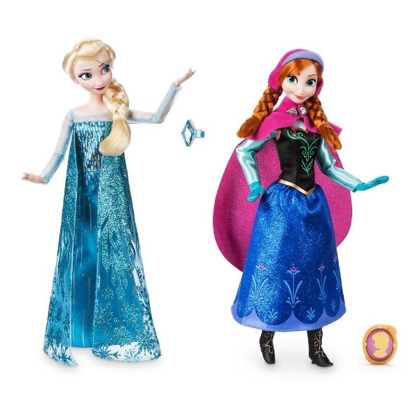 Frozen Elsa & Anna 经典娃娃套装