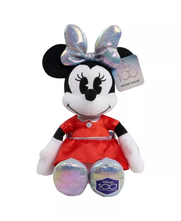 100 Years of Wonder Macy's Mickey & Minnie Mouse Plush Stuffed Animal-Created for Macy's (A $29.99 Value)