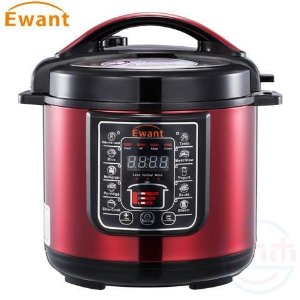 Ewant Stainless Steel Multifunctional Electric Pressure Cooker, Super Safe & Reliable Programmable with 3 Level Pressure Setting, 6 QT