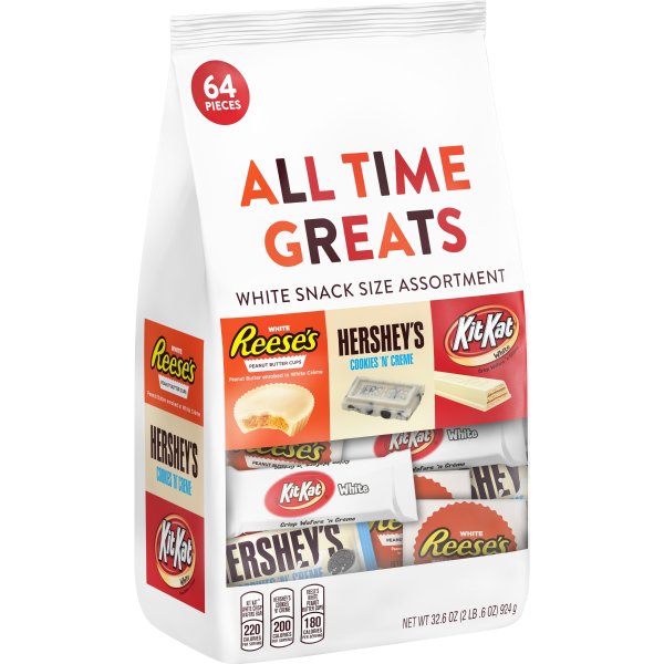 , All Time Greats White Halloween Snack Size Assortment, 32.5 oz
