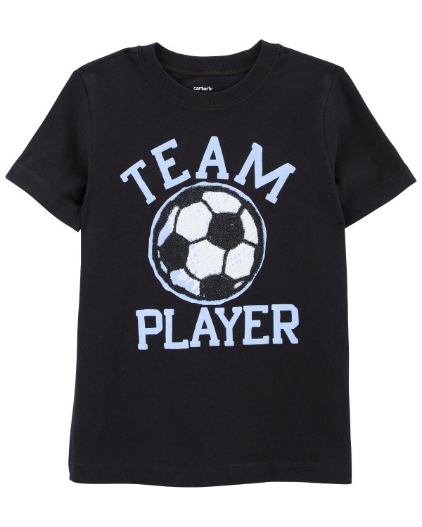 Toddler Soccer Team Player Jersey Tee