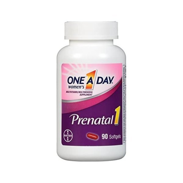 One A Day Women's Prenatal Vitamin, 90 Count
