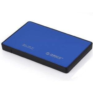 ORICO 2588US3 2.5 inch SATA USB 3.0 Hard Drive HDD Enclosure Tool Free Case - Blue