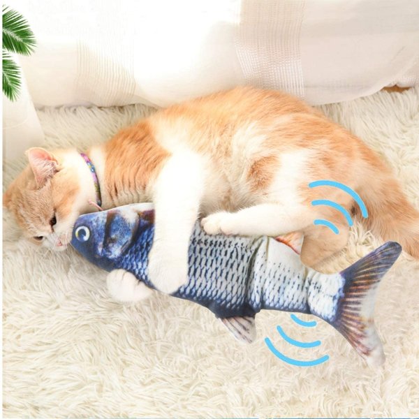 Senneny Electric Moving Fish Cat Toy,