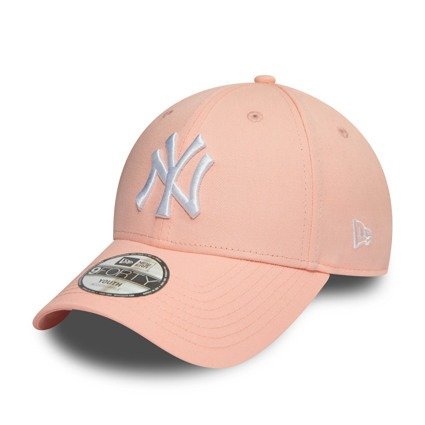 蜜桃粉白棒球帽