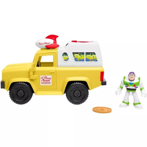Fisher-Price Imaginext Disney Pixar Toy Story 4 Buzz Lightyear And Pizza Planet Truck
