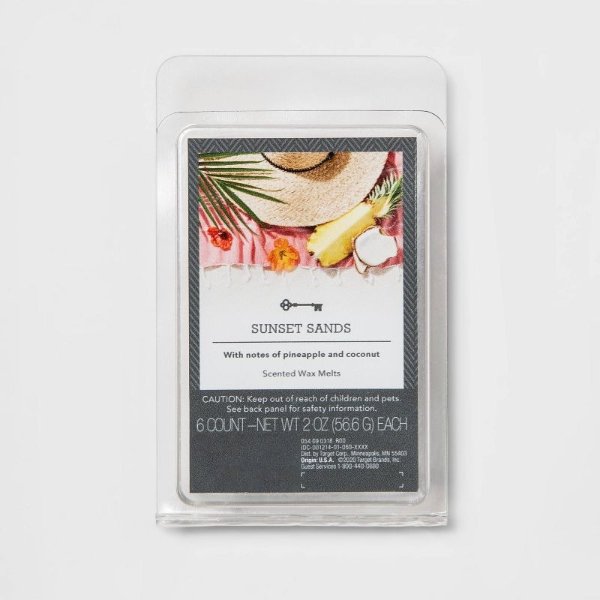 6ct Sunset Sands Scented Wax Melts - Threshold&#8482;