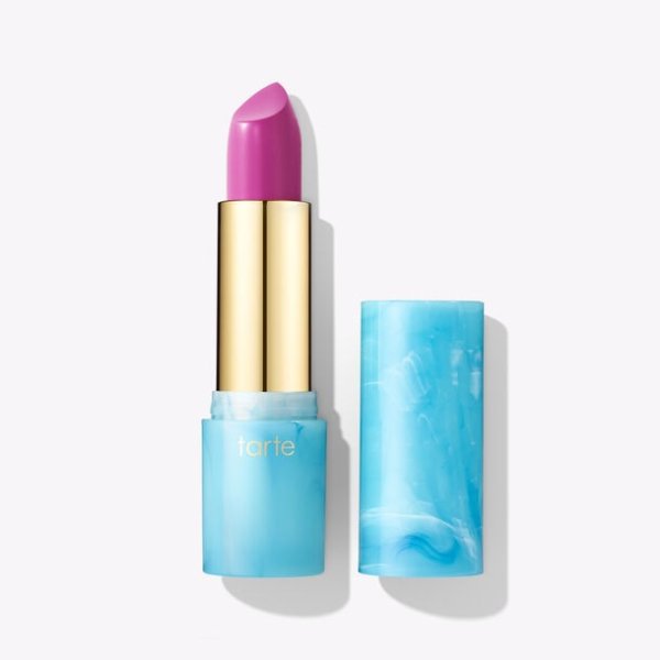 limited-edition color splash hydrating lipstick in sea goddess