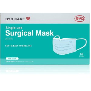 BYD CARE Single Use Disposable 3-Ply Procedural Mask