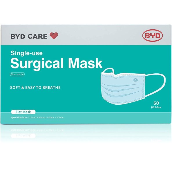 CARE Single Use Disposable 3-Ply Procedural Mask