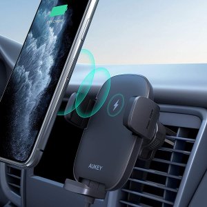 AUKEY Wireless Car Charger 10W Qi Fast Charging