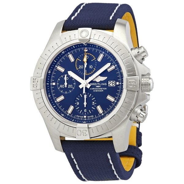 Avenger Chronograph Automatic Blue Dial Men's Watch A13317101C1X2