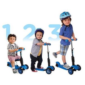 超低价！Xtreme Free 3合1儿童滑板车（适合1-7岁）