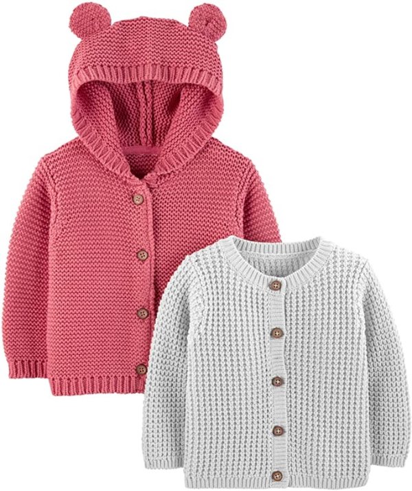 Joys by Carter's Baby 2-Pack Knit Cardigan Sweaters