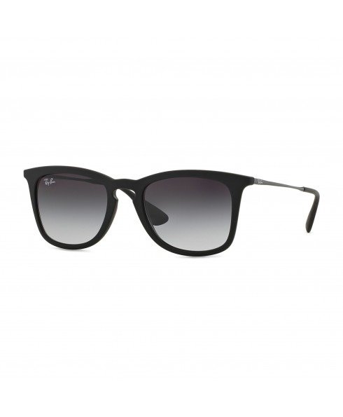 - Black/Grey Gradient Thin Frame Sunglasses