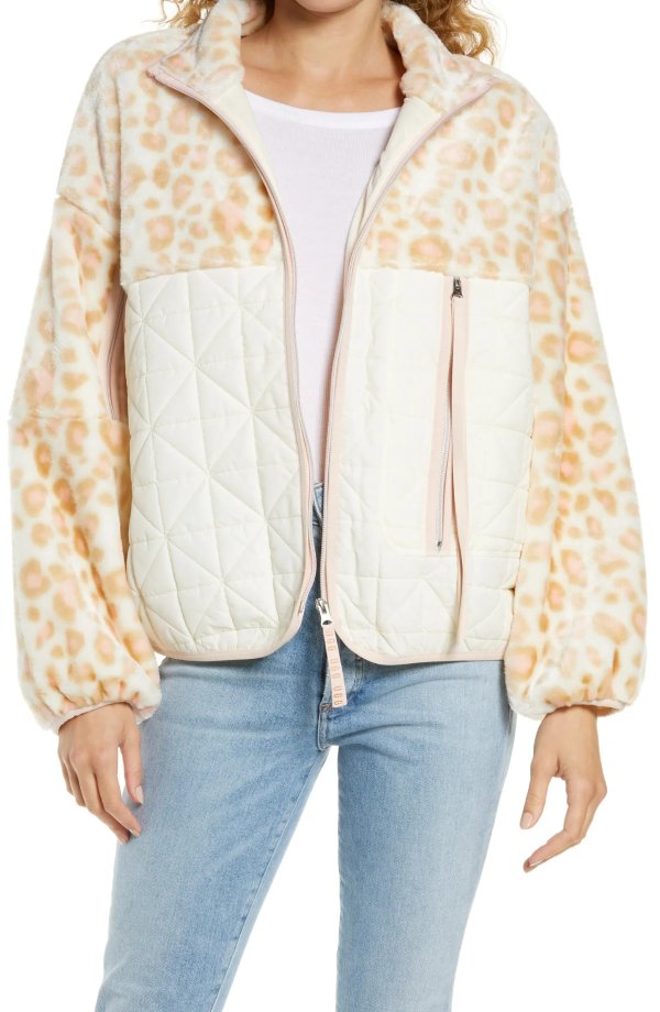 ® Marlene Quilted Fleece Jacket