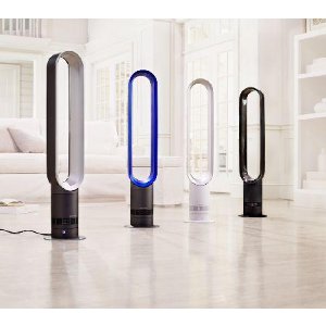 Dyson AM07 Air Multiplier Mini Tower Bladeless Fan with Timer & Remote