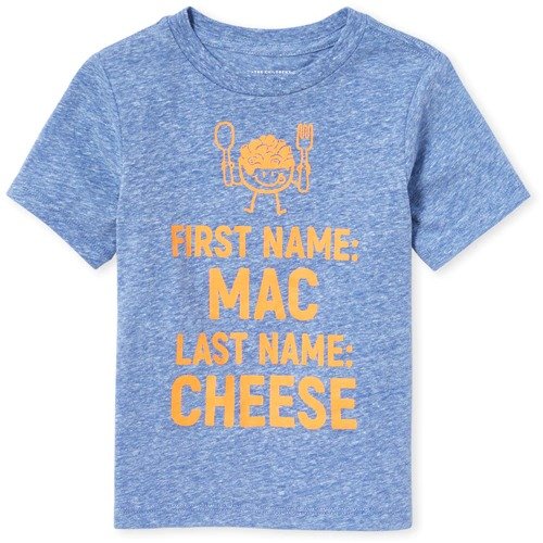 Baby And Toddler Boys Mac And Cheese Graphic Tee