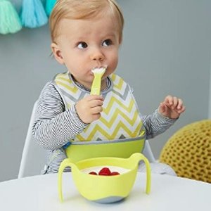 b.box 3 in 1 Bowl with Lid and Straw & Snack Insert | 6 Months + @ Amazon