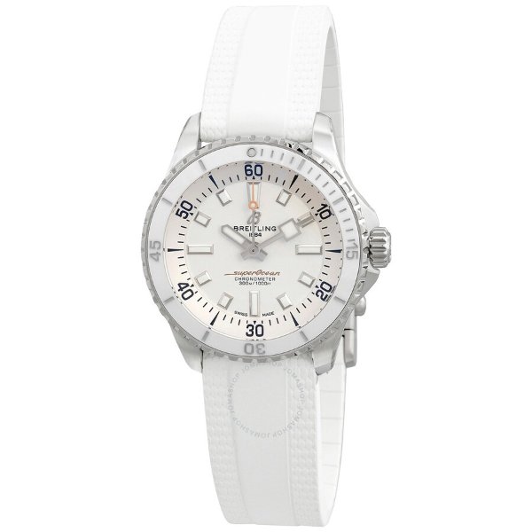 Superocean Automatic Chronometer White Dial Men's Watch A17377211A1S1