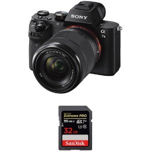 Sony Alpha a7 II + 28-70mm 镜头 + Sandisk 至尊超级速 32GB