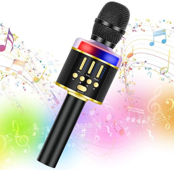 Amazmic Wireless Karaoke Microphone