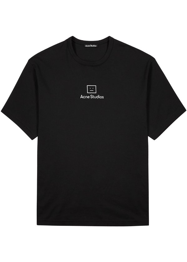 Extorr black logo cotton T-shirt