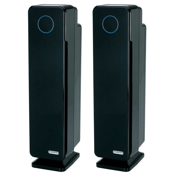4-in-1 Air Purifier with UV-C Sanitizer, 2-Pack
