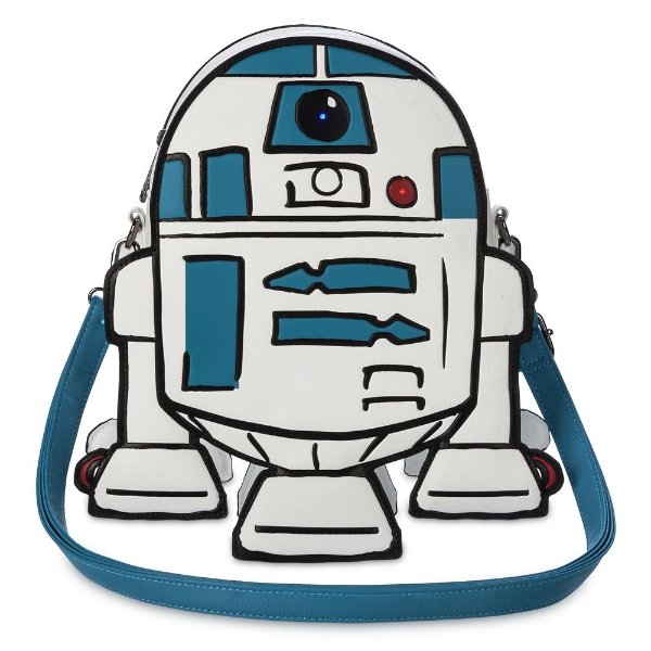 R2-D2 可亮灯 Loungefly 斜挎包