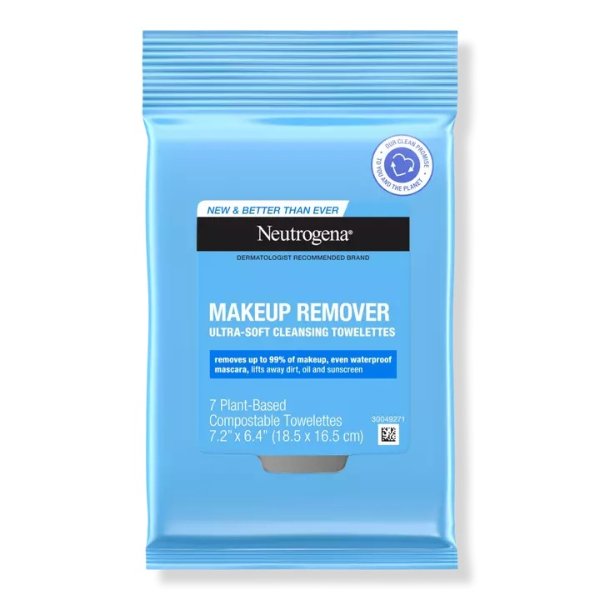 Travel Size Makeup Remover Cleansing Towelettes
