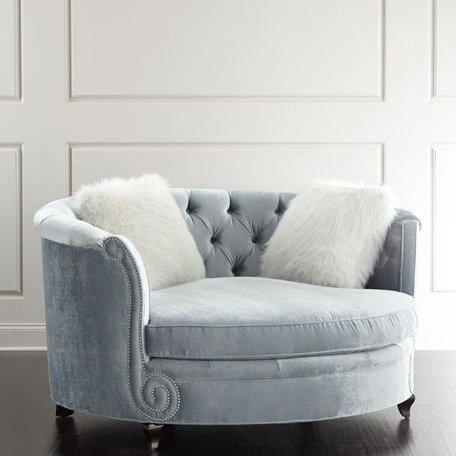 Harper Tufted Cuddle Chair