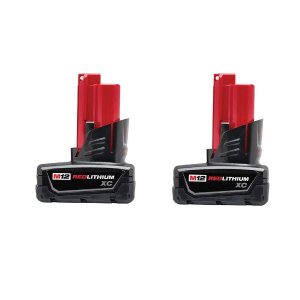 Milwaukee M12 12-Volt Lithium-Ion XC Extended Capacity Battery Pack 3.0Ah (2-Pack)