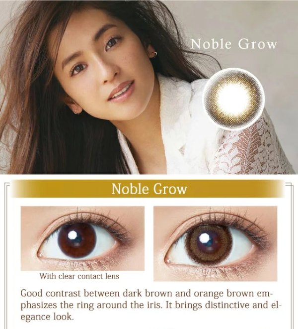 [1 Box 10 pcs] / Daily Disposal 1Day Disposable Colored Contact Lens 14.2mm/14.5mm
