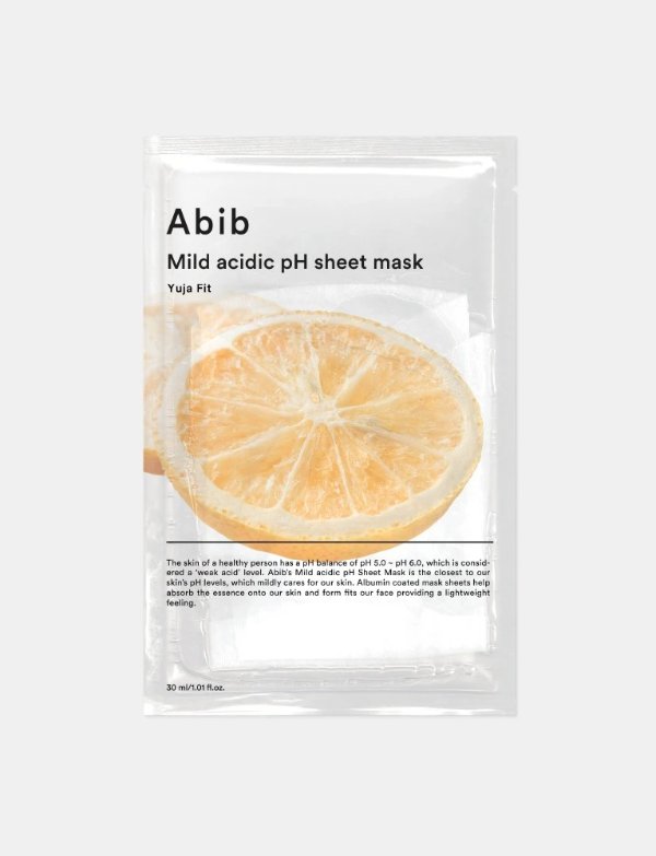 Yuja Fit Mild Acidic pH Sheet Mask