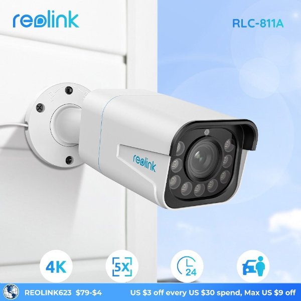 Reolink 4K 家庭安防摄像头
