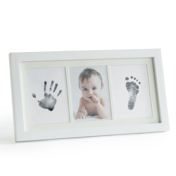 Mess-Free Ink Baby Footprint & Handprint Picture Frame Kit