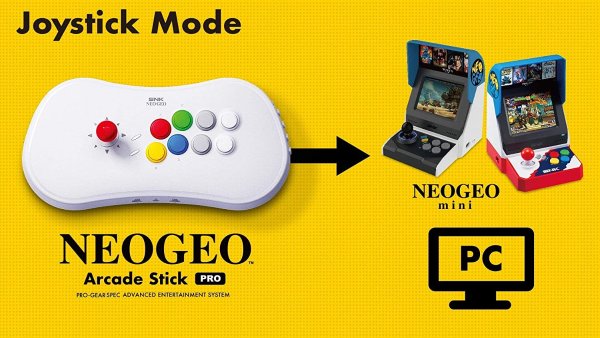 SNK Neogeo 游戏控制器摇杆在家也能搓街机- 北美省钱快报