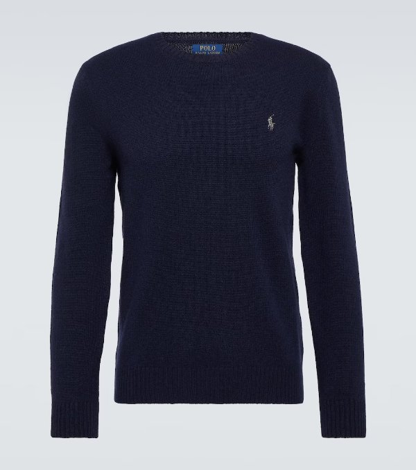 Logo wool and cashmere sweater