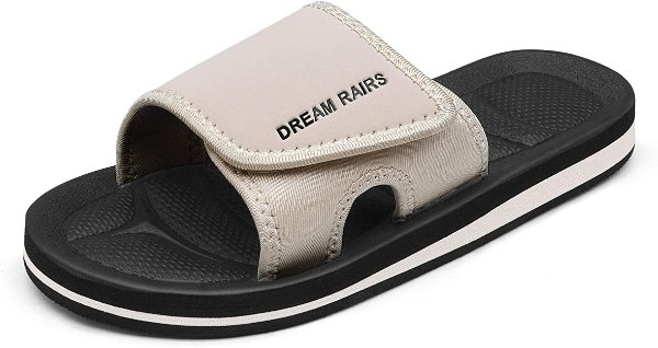 Slides for Women,Sport Athletic Comfort Slip on Summer Cute Slide Sandals