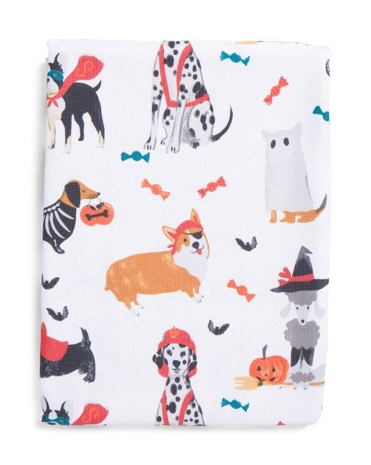 Costume Dogs Tablecloth